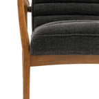 Busan Armchair Charcoal Boucle