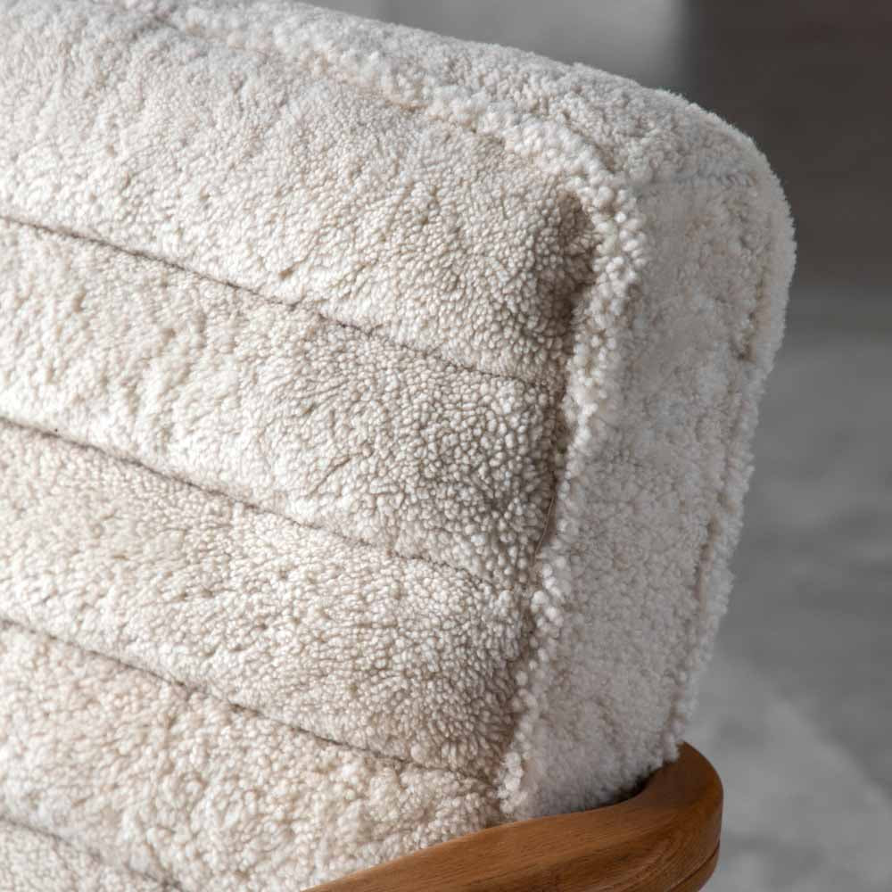 Busan Armchair Cream Sheepskin