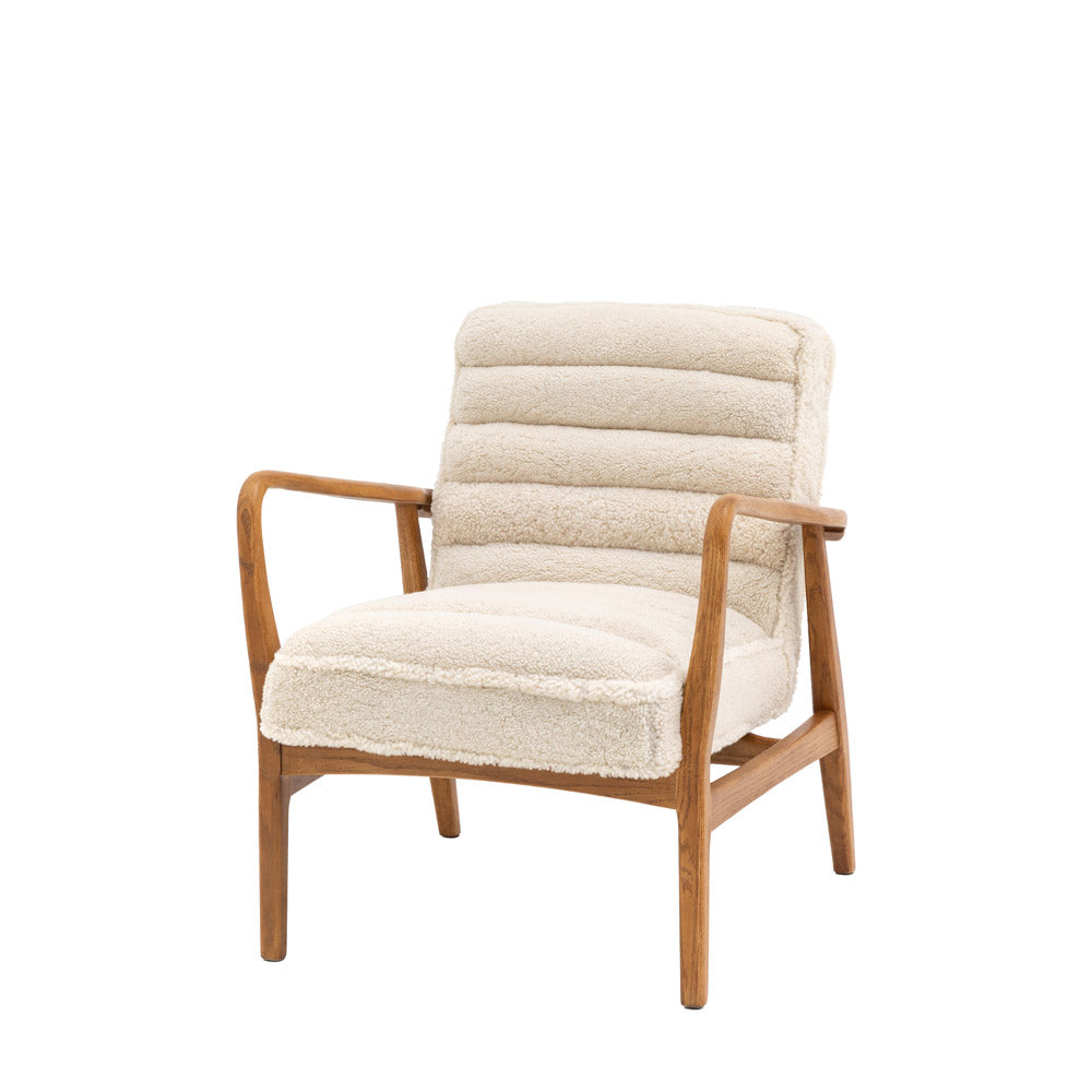 Busan Armchair Cream Sheepskin