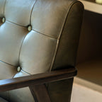 Whitehall Armchair Heritage Green Leather