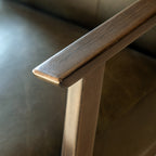 Whitehall Armchair Heritage Green Leather