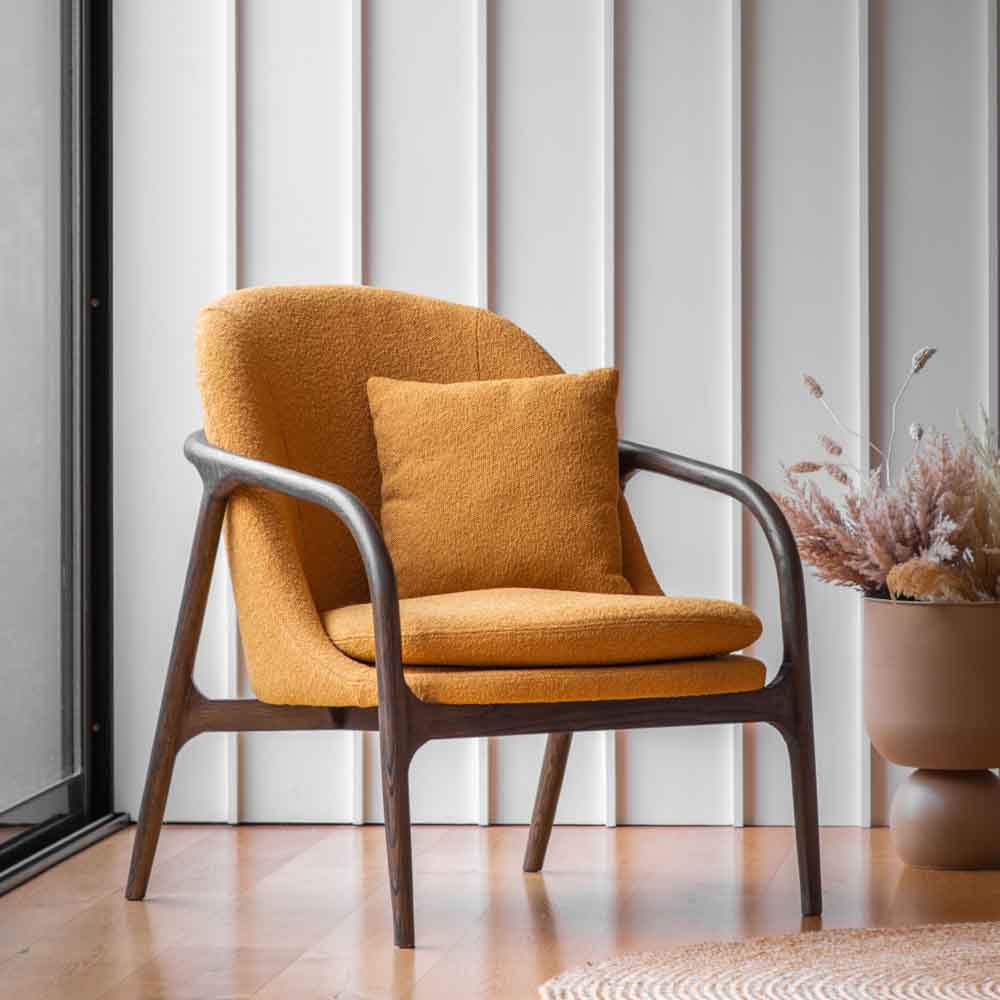 Almansa Armchair Ochre