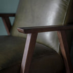 Bedford Armchair Heritage Green Leather