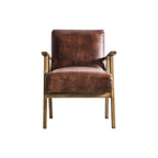 Bedford Armchair Vintage Brown Leather
