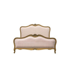 Ghent 6' Linen Upholstered Bed Weathered