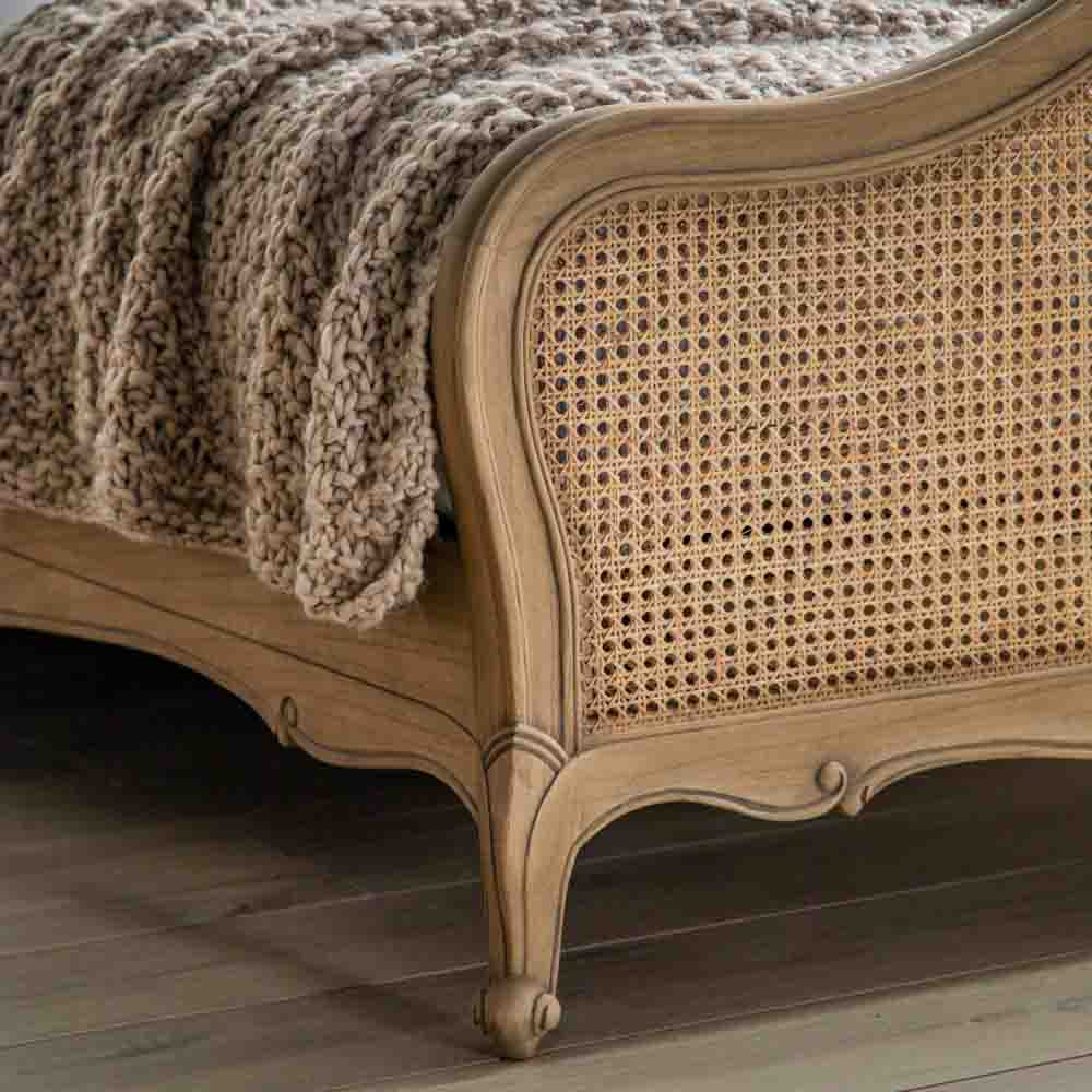 Ghent 6' Cane Bed Weathered