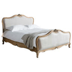 Ghent 5' Linen Upholstered Bed Weathered