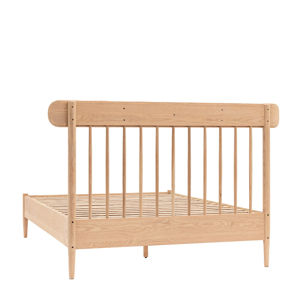 Bremen 4'6 Spindle Bed Natural