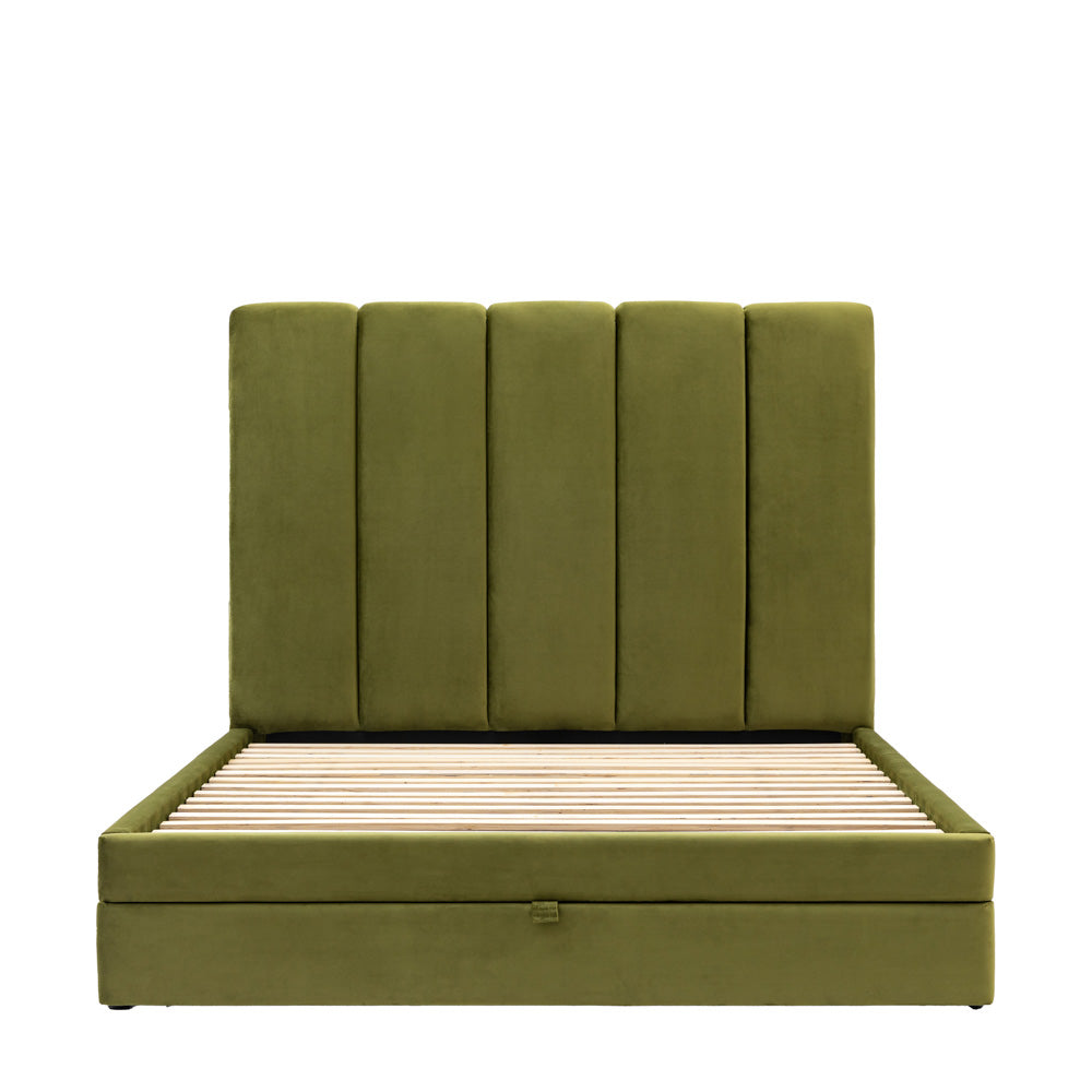 Hyde 4'6 Bed Olive