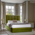 Hyde 4'6 Bed Olive
