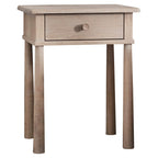Harbin 1 Drawer Bedside Table Oak
