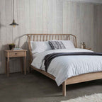 Harbin 1 Drawer Bedside Table Oak
