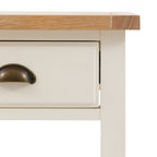 Oxford 1 Drawer Bedside White