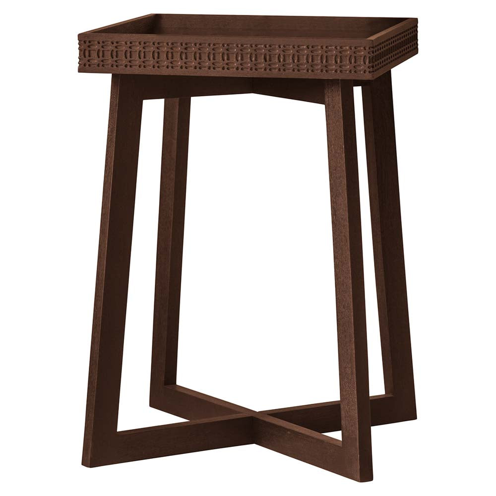 Aswan Retreat Bedside Table Brown Mango