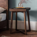 Aswan Retreat Bedside Table Brown Mango