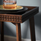 Aswan Retreat Bedside Table Brown Mango