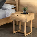 Hamburg 1 Drawer Bedside Natural