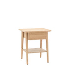Bremen 1 Drawer Bedside Natural