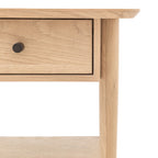 Bremen 1 Drawer Bedside Natural
