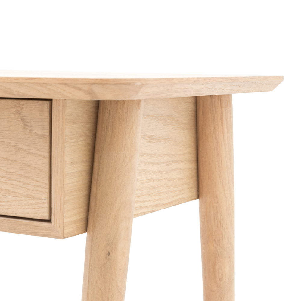 Bremen 1 Drawer Bedside Natural