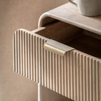 Pavia 1 Drawer Bedside Table Large