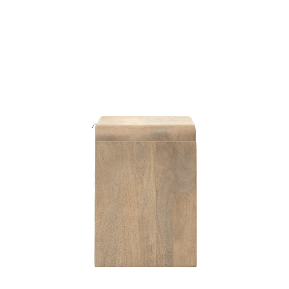 Pavia 1 Drawer Bedside Table Large