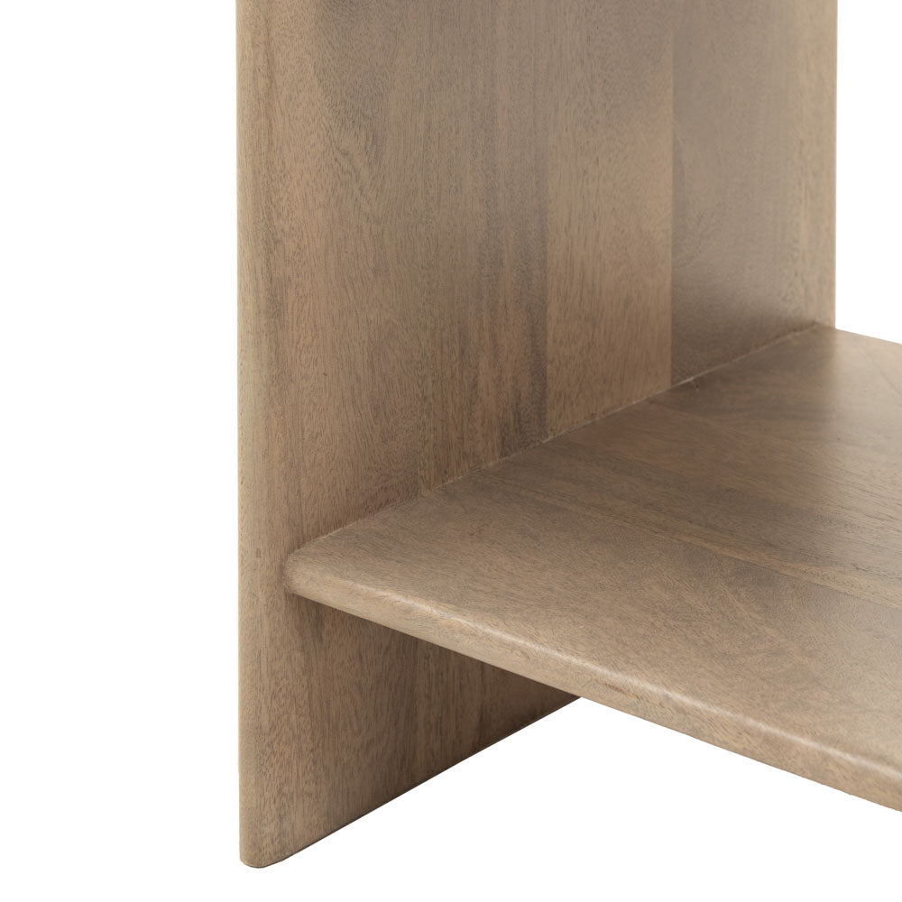 Pavia 1 Drawer Bedside Table Large
