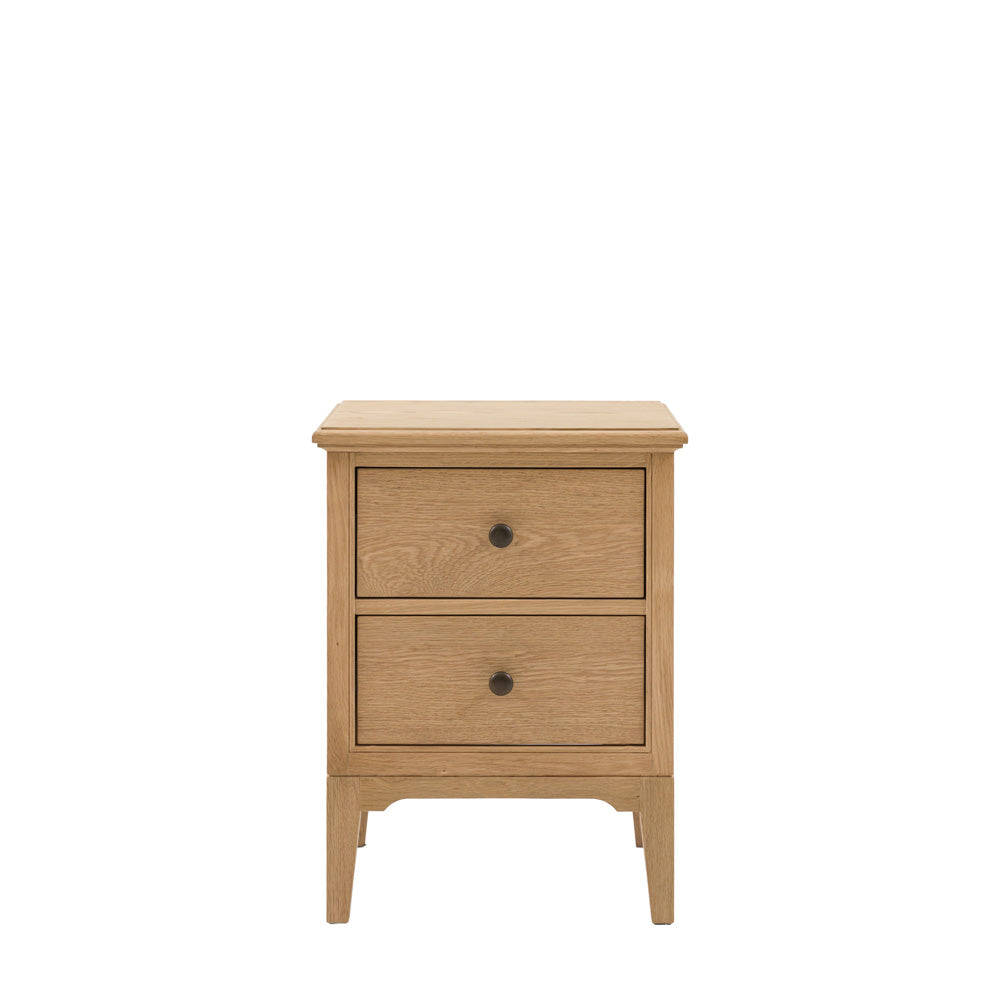 Astley 2 Drawer Bedside Table