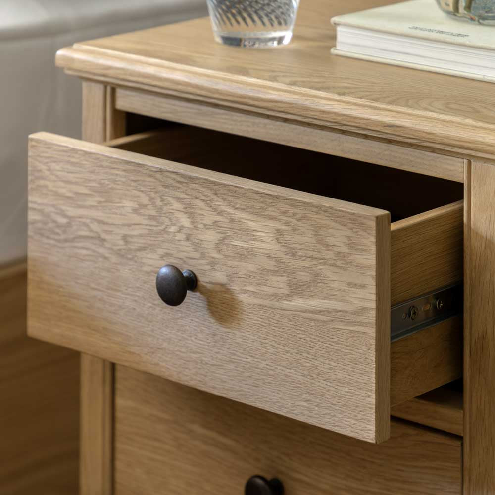 Astley 2 Drawer Bedside Table
