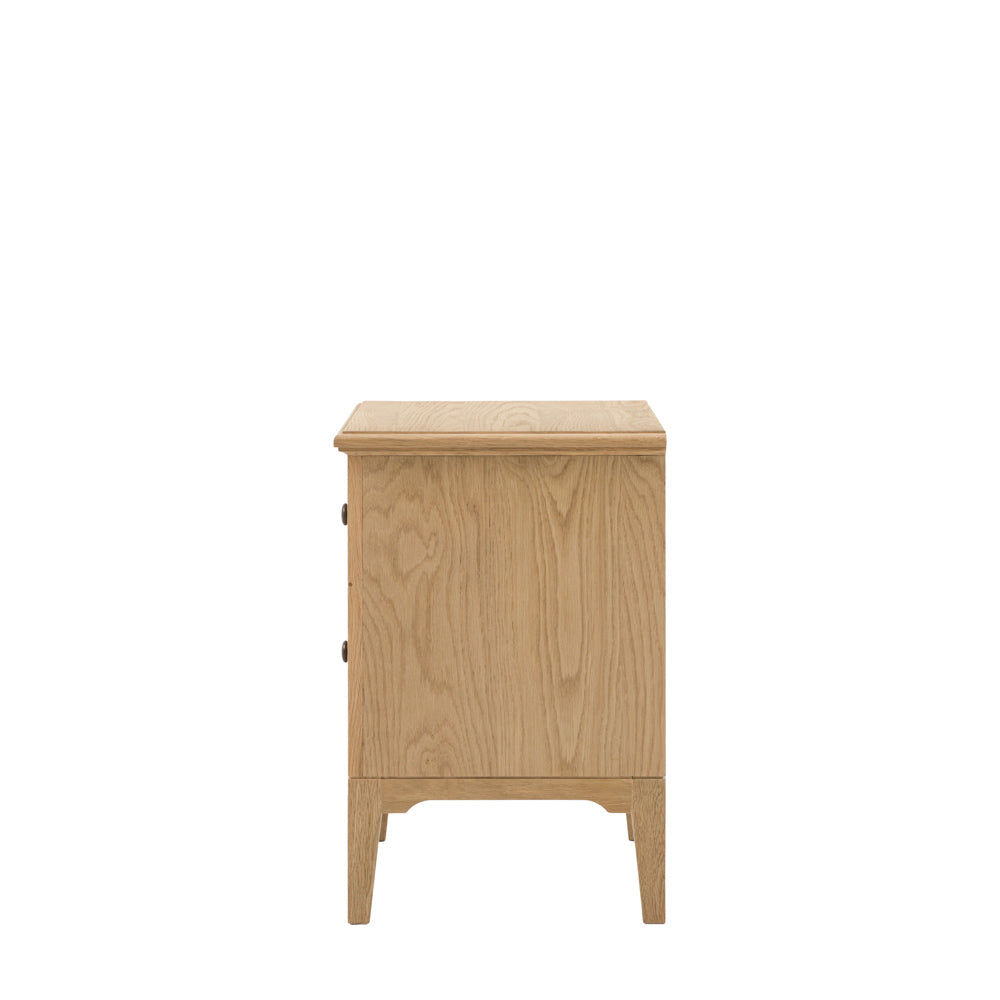 Astley 2 Drawer Bedside Table