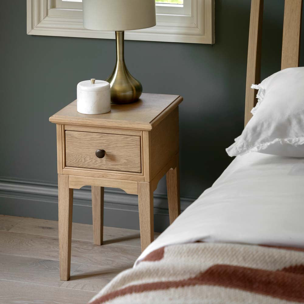 Astley 1 Drawer Bedside Table