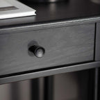 Harbin 1 Drawer Bedside Table Black
