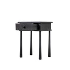 Harbin 1 Drawer Bedside Table Black