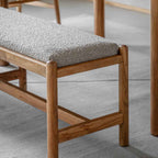 Hanover Dining Bench Natural Acacia