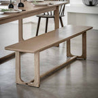 Hamburg Dining Bench Smoked