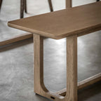 Hamburg Dining Bench Smoked