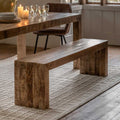 Helsinki Dining Bench Natural