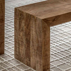 Helsinki Dining Bench Natural