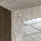 Helsinki Dining Bench Whitewash