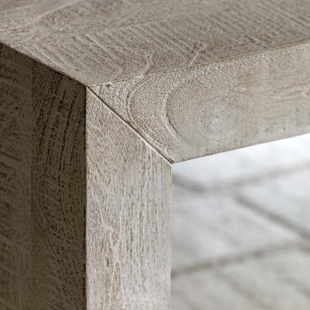 Helsinki Dining Bench Whitewash