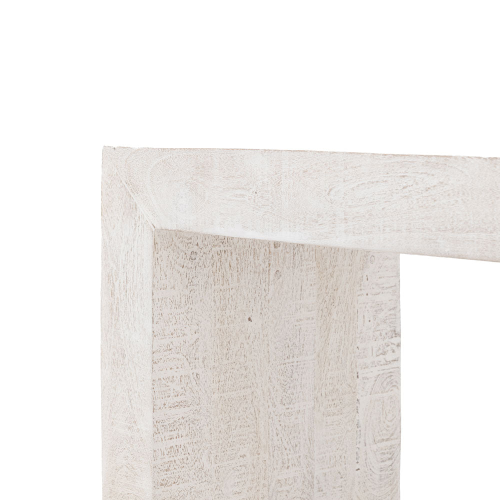 Helsinki Dining Bench Whitewash