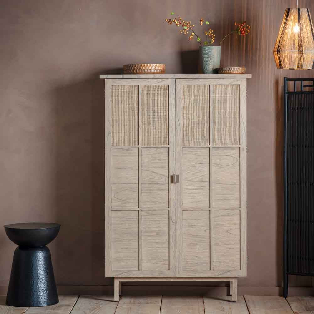 Tokyo 2 Door Cupboard Natural
