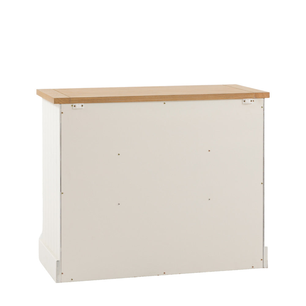 Oxford 3 Drawer Chest White