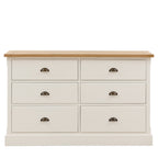 Oxford 6 Drawer Chest White