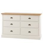 Oxford 6 Drawer Chest White