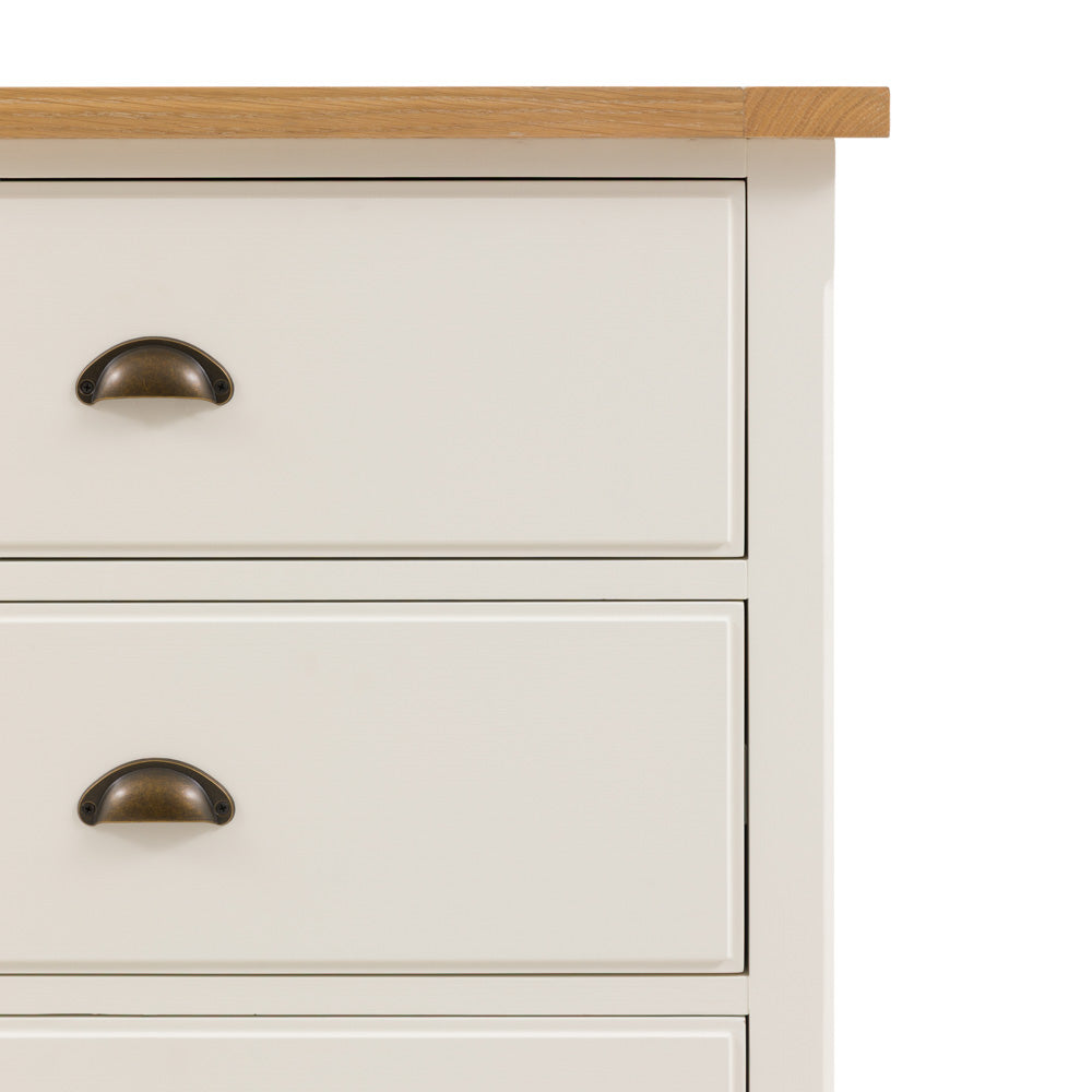 Oxford 6 Drawer Chest White