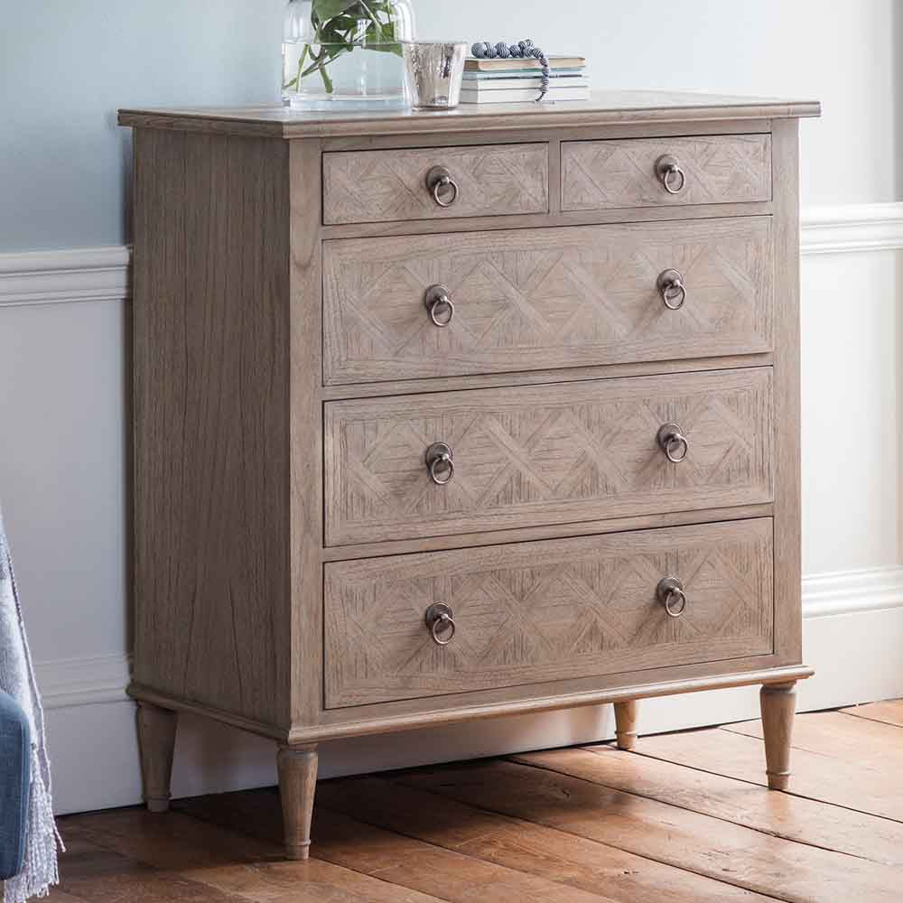 Reims 5 Drawer Chest Natural