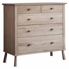 Harbin 5 Drawer Chest Oak