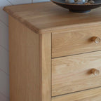 Harbin 5 Drawer Chest Oak