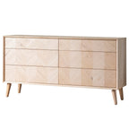 Florence 6 Drawer Chest Oak